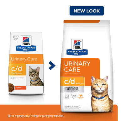 Hill's Prescription Diet c/d Multicare Urinary Care Dry Cat Food - New Look