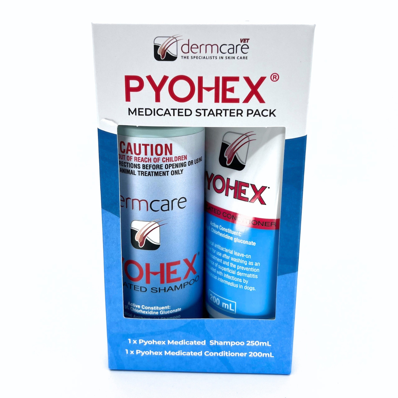 Pyohex Starter Pack 250ml Shampoo 200ml Conditioner