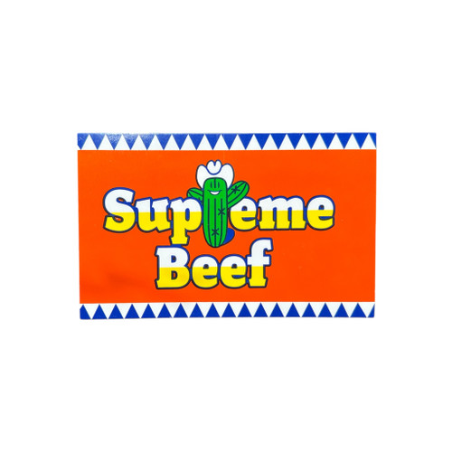 Supreme Beef Sticker SS25