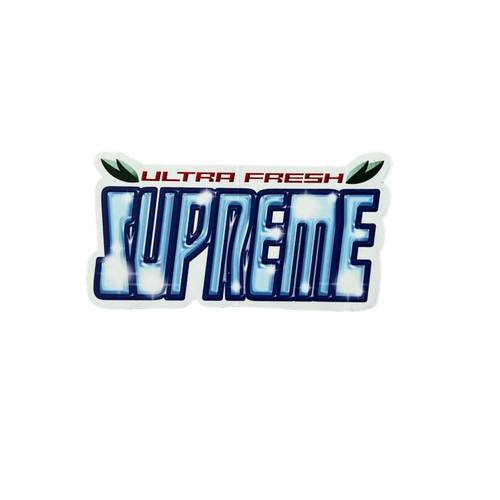 Supreme Ultra Fresh Sticker White FW20