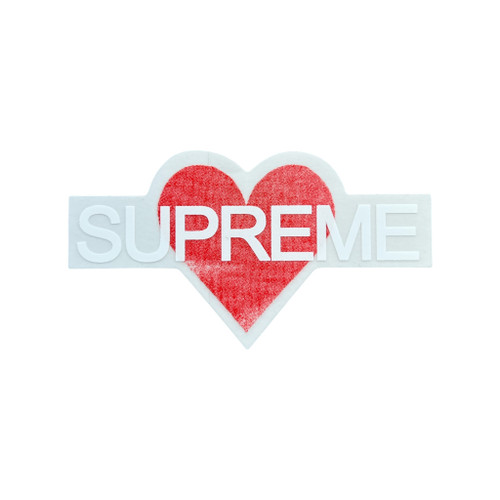 Supreme Announcing Sticker White SS25