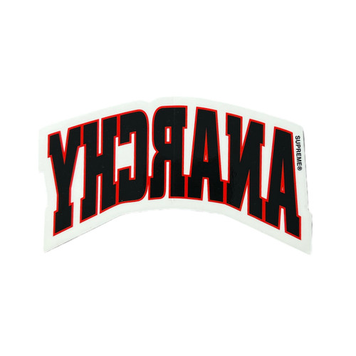 Supreme Anarchy Sticker Red SS14