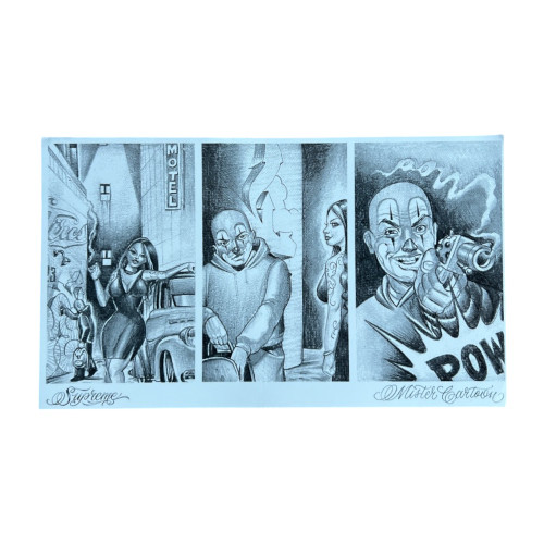 Supreme Mister Cartoon Pow Sticker FW24
