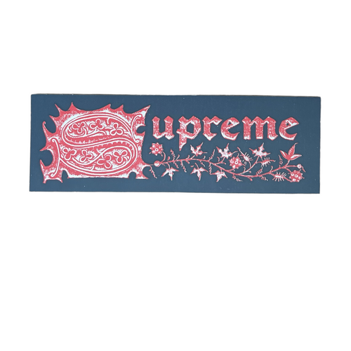 Supreme Saint Sebastian Sticker Blue SS24