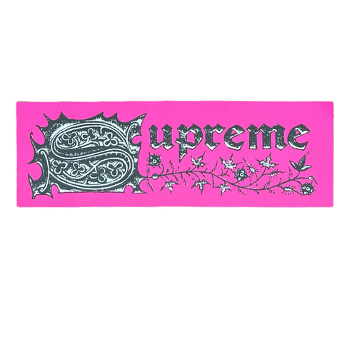Supreme Saint Sebastian Sticker Pink SS24