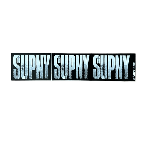 Supreme SUPNY Skyline Mini Sticker FW10
