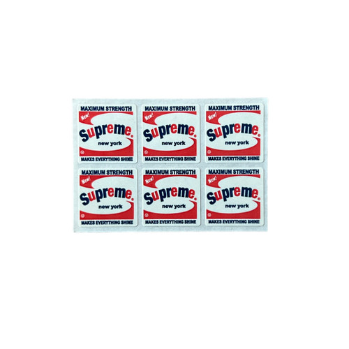 Supreme Brillo Mini Stickers SS01