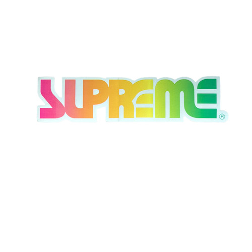 Supreme Surf Style Oakley Logo Sticker SS07