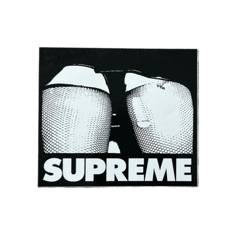 Supreme Upskirt Sticker FW09