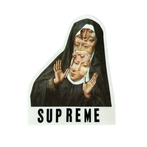 Supreme Nun Sticker SS17