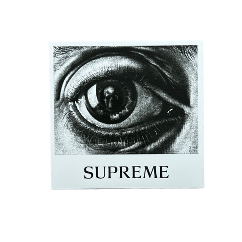 Supreme M.C. Escher Eye Sticker SS17