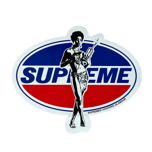 Supreme Hysteric Glamour Girl Sticker FW17