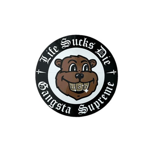 Supreme Life Sucks Die LSD Sticker FW18