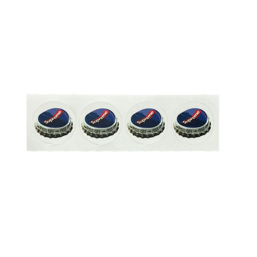 Supreme Bottle Cap Sticker FW18