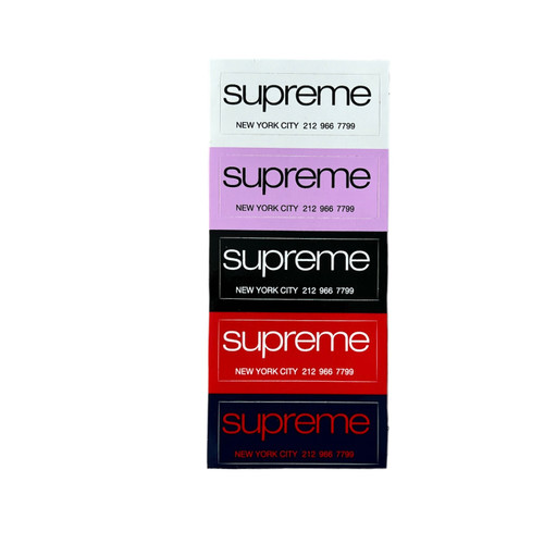 Supreme Shop Mini Stickers SS20