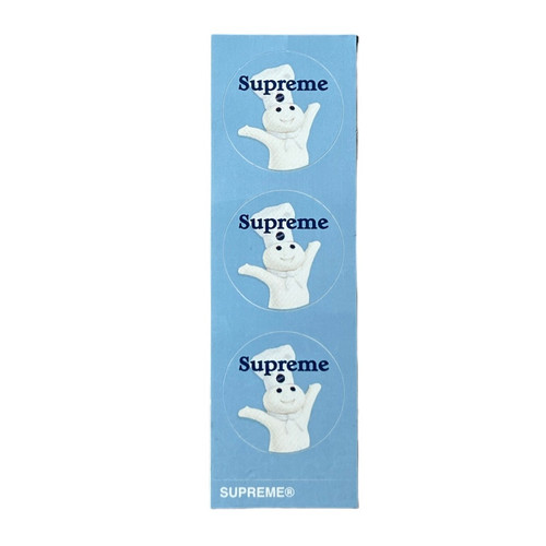 Supreme Pillsbury Doughboy Mini Sticker FW22