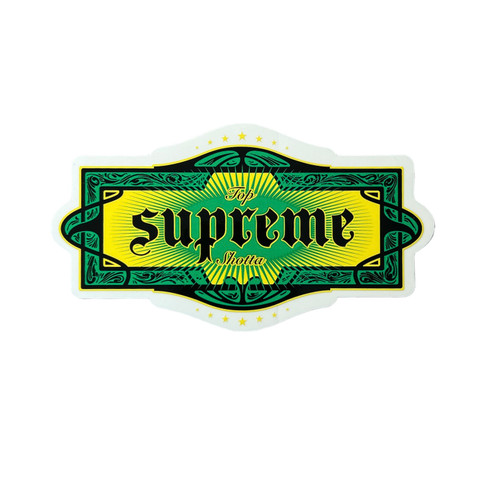 Supreme Top Shotta Sticker SS22