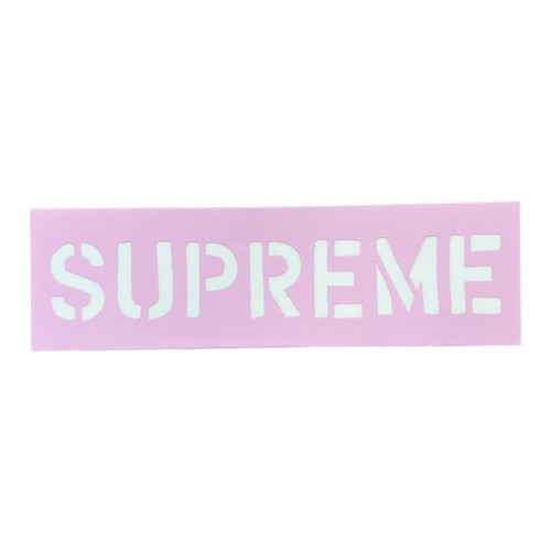Supreme Hard Pink Sticker SS26