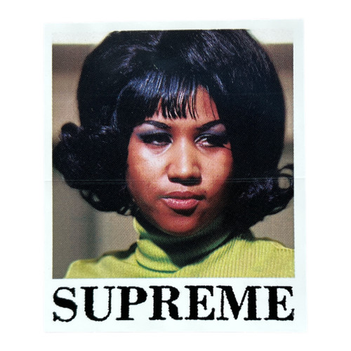 Supreme Aretha Sticker SS26