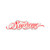 Supreme Script Sticker Red FW24
