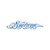 Supreme Script Sticker Blue FW24