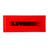 Supreme Motion Logo III Sticker Red SS16