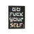 Supreme Go Fuck Yourself Sticker Black SS17