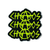 Supreme Chaos Sticker Yellow FW08
