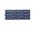 Supreme Comme Des Garcons CDG Polka Dot Box Logo Mini Sticker Blue SS12