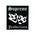 Supreme Productions Sticker Black SS16