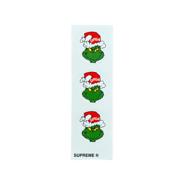 Supreme Grinch Sticker FW24