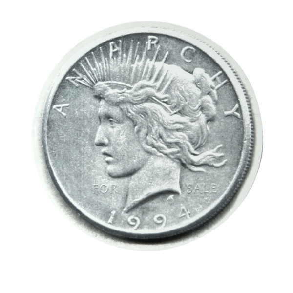 Supreme Anarchy Quarter Sticker Silver FW07