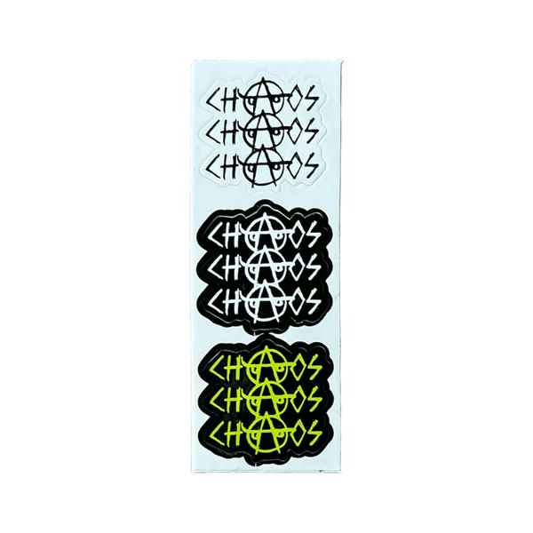 Supreme Chaos Mini Sticker FW08