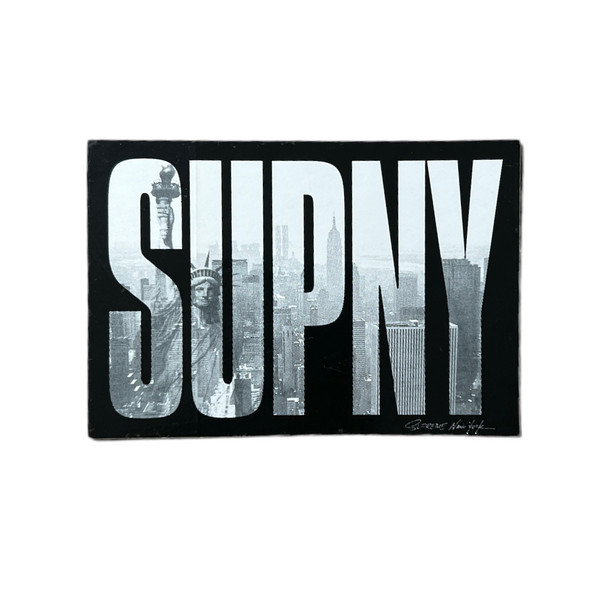 Supreme SUPNY Skyline Sticker FW10