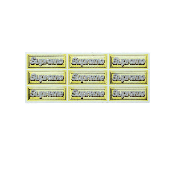 Supreme Bling Box Logo Mini Stickers SS13
