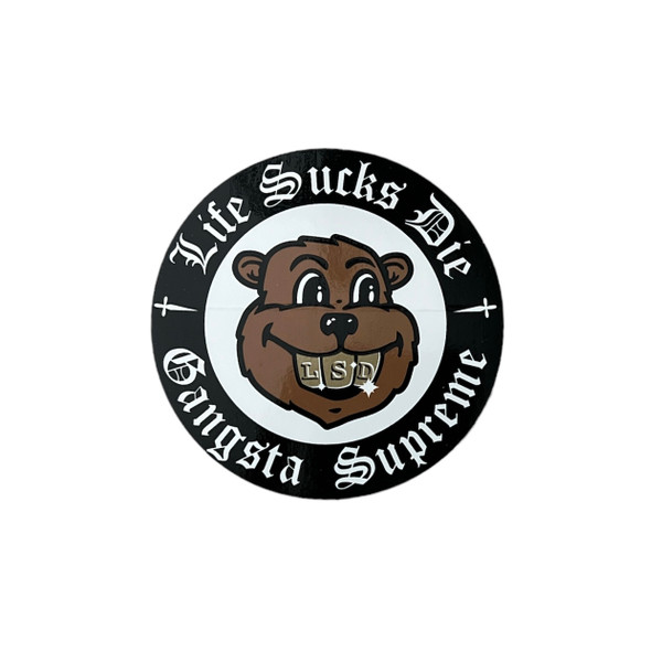 Supreme Life Sucks Die LSD Sticker FW18