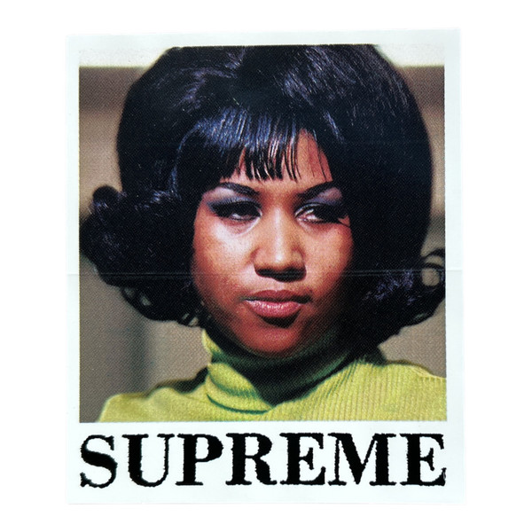 Supreme Aretha Sticker SS26