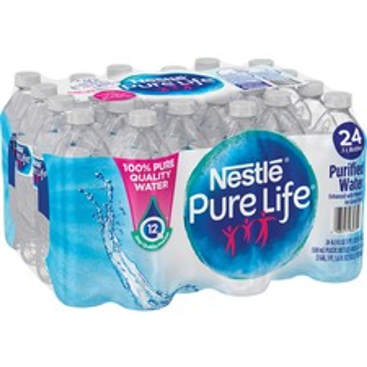 Pure Life Purified Bottled Water - Ready-to-Drink - 16.91 fl oz