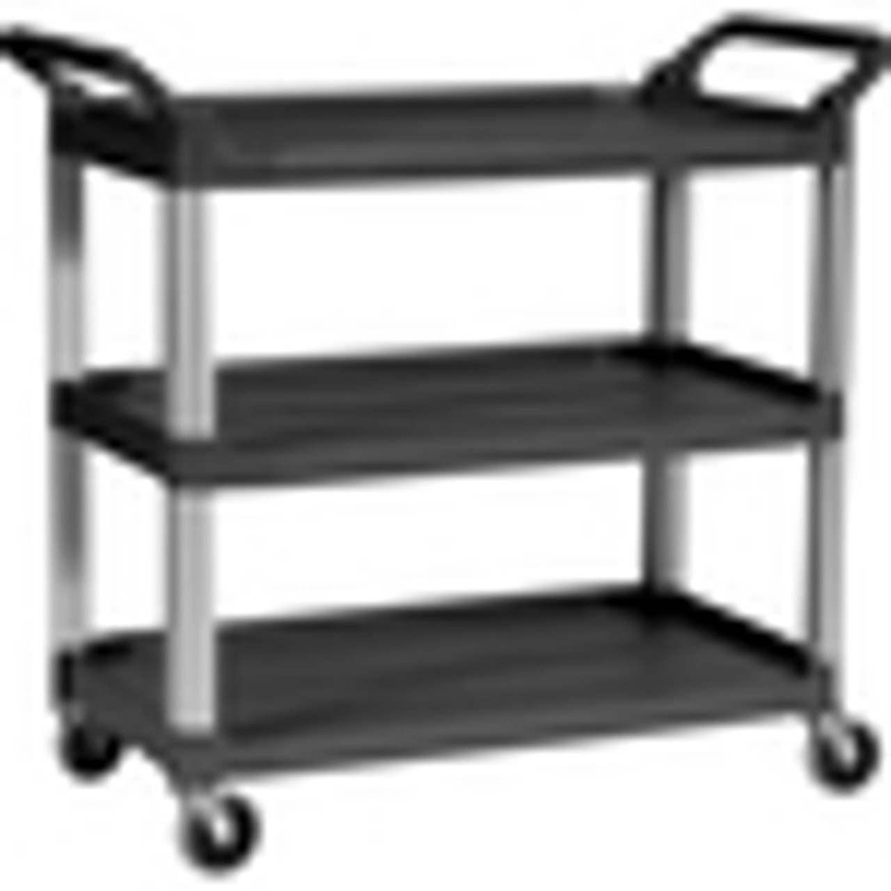 Rubbermaid Heavy-Duty Utility Cart with Aluminum Uprights Utility