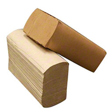 Response Brand Multi-Fold Towel, Natural, 9.25 x 9.4, 16 packs of 250 per Case