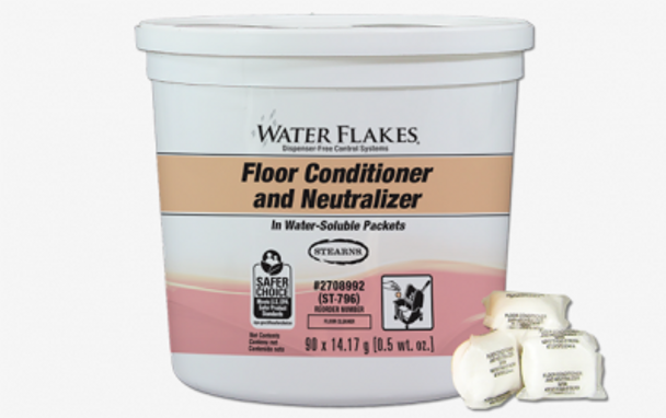 Stearns Floor Conditioner and Neutralizer 2-90ct Tubs