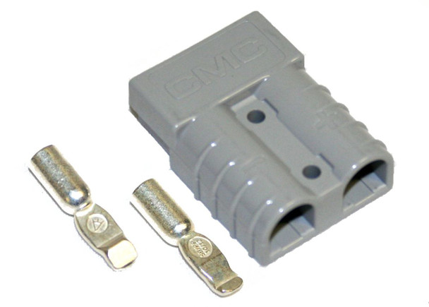 Power Boss 3026573 - Connector, 50A Gray W 10/12 Co