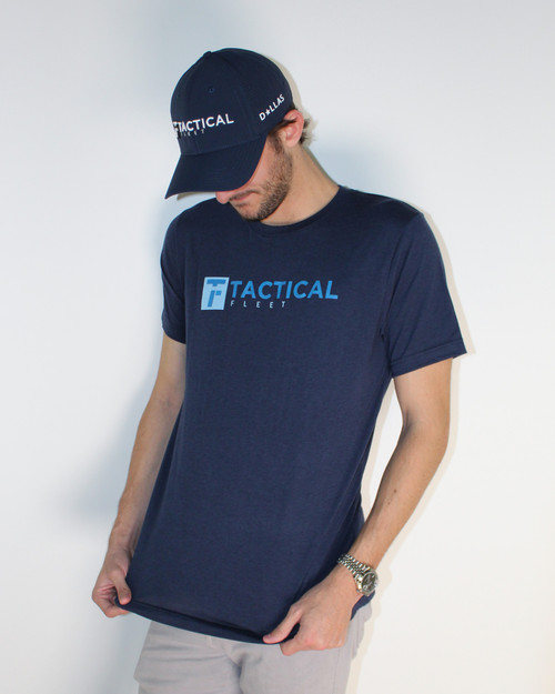 Tactical Fleet Spine Tee - Navy