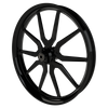 Rage Harley Touring Black Wheels