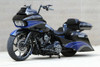 Imitator Harley Softail | Dyna | Sportster Black Double Cut Wheels