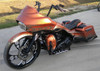 Silencer Harley Touring Black Double Cut Wheels