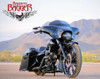 V Arm Harley Touring Black Double Cut Wheels