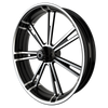 OG.10 Harley Touring Black Double Cut Wheels