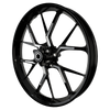 PS.02 Harley Touring Black Double Cut Wheels