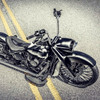 Dirty Spoke Harley Touring Black Double Cut Wheels